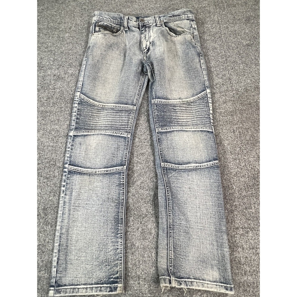 Southpole Jeans Mens 34x30 Hip Hop Grunge Skater VTG Y2K 90s Light Wash